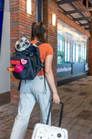 K9 Sport Sack Dog Carrying Black Handbag for 13kg Pets