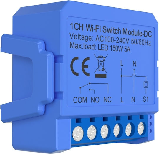 Avatto WSM16-DC-1 Smart Switch 1 Καναλιού Wi-Fi 5A
