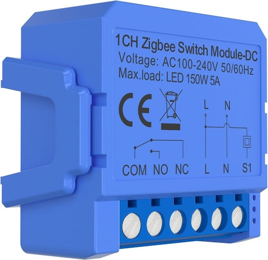 Avatto ZWSM16-DC32V-1 Smart Switch 1 Καναλιού Wi-Fi & ZigBee 5A
