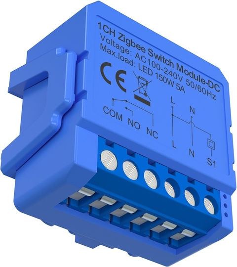 Avatto ZWSM16-DC32V-1 Smart Switch 1 Καναλιού Wi-Fi & ZigBee 5A