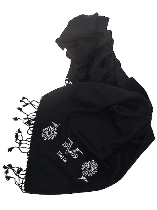 Women's Wool Scarf Black