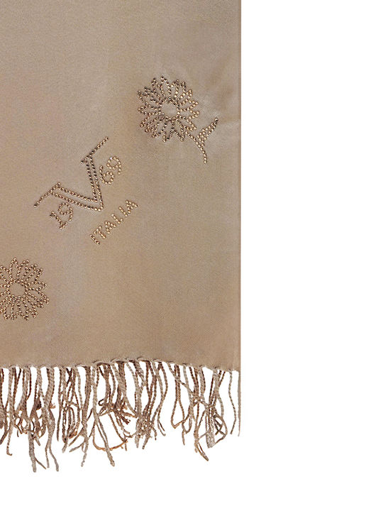 Women's Wool Scarf Brown