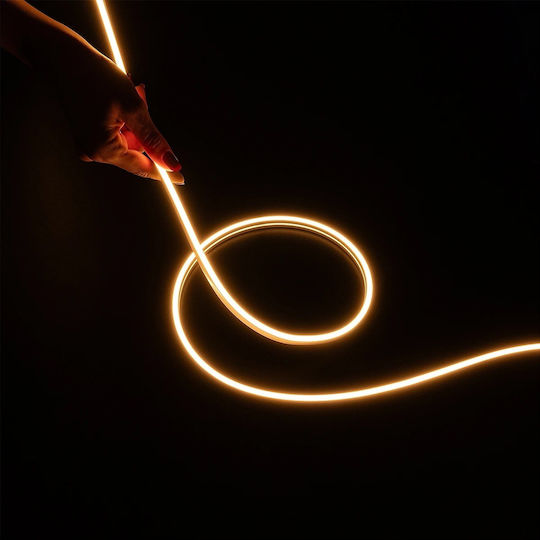 kelvo Waterproof LED Strip 24V Warm White Light 1m Neon Flex