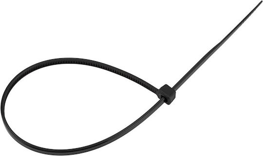 Neo Δεματικά Καλωδίων Πλαστικά 200mmx2.5mm σε Μαύρο χρώμα (20τμχ)
