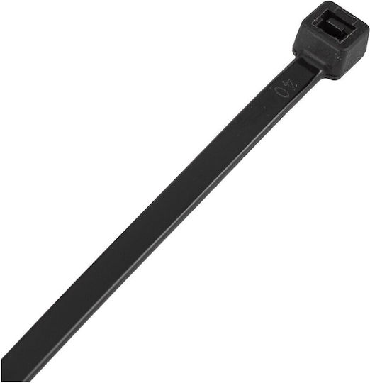 Neo Δεματικά Καλωδίων Πλαστικά 150mmx3.6mm σε Μαύρο χρώμα (20τμχ)