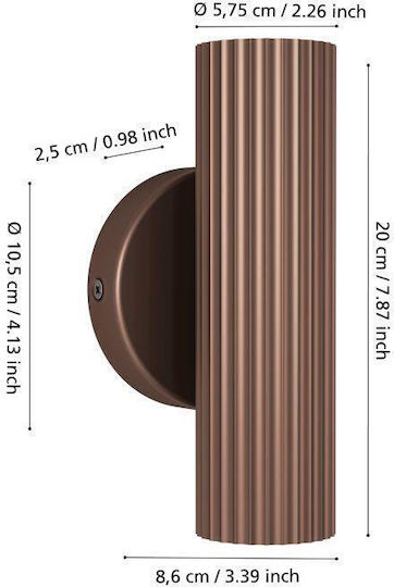 Eglo Portillo Double Spot with Socket GU10 Eglo Portillo Double Spot with Socket GU10