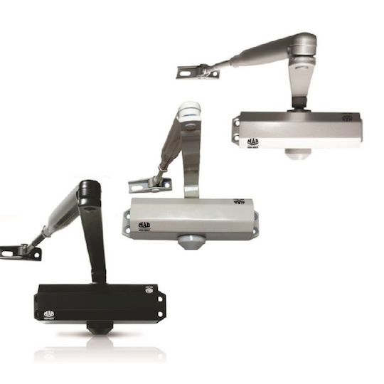 Assa Abloy Μηχανισμός Επαναφοράς για Πόρτες έως 85cm Ασημί