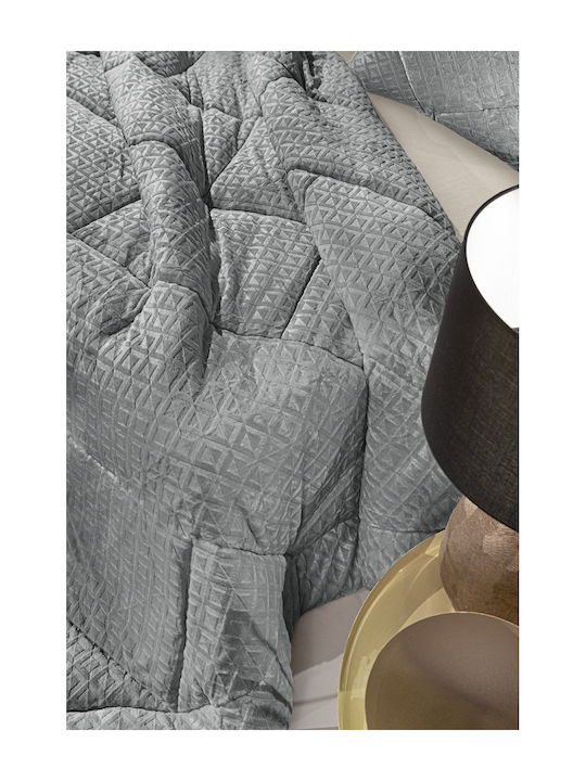 Guy Laroche Bettbezug Einzelbett 160x240cm Profile Grey
