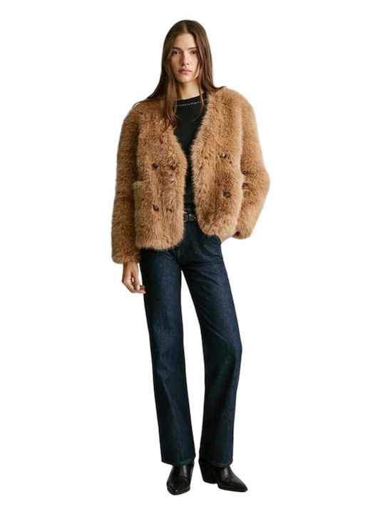 Women's Short Fur Brown