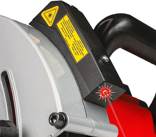 Raider RDP-WCH05 Δισκοπρίονο 1700W με Ρύθμιση Ταχύτητας και με Σύστημα Αναρρόφησης