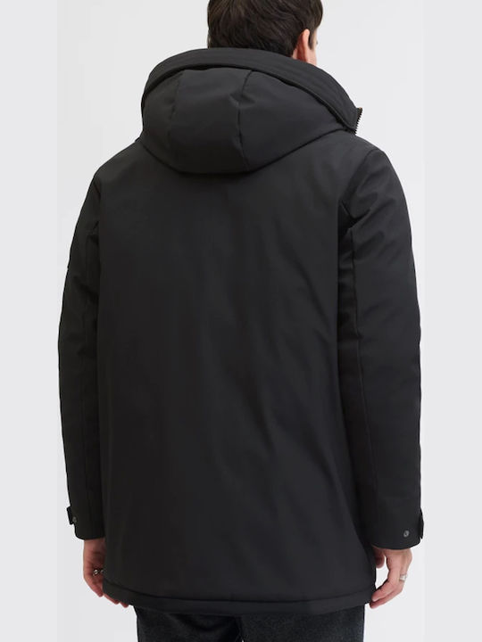 Winter Jacket Softshell Waterproof and Windproof Black