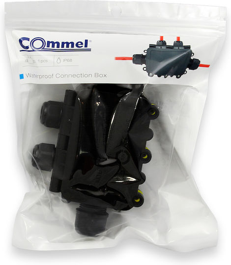 Commel Κουτί Στεγανό Ip65 135x80x40mm 365-923