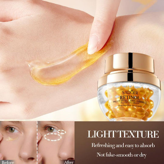 Sadoer Multi Effect Anti-Wrinkle Filler Eye Moisturiser for Moisturizing Brightening and Firming 50g
