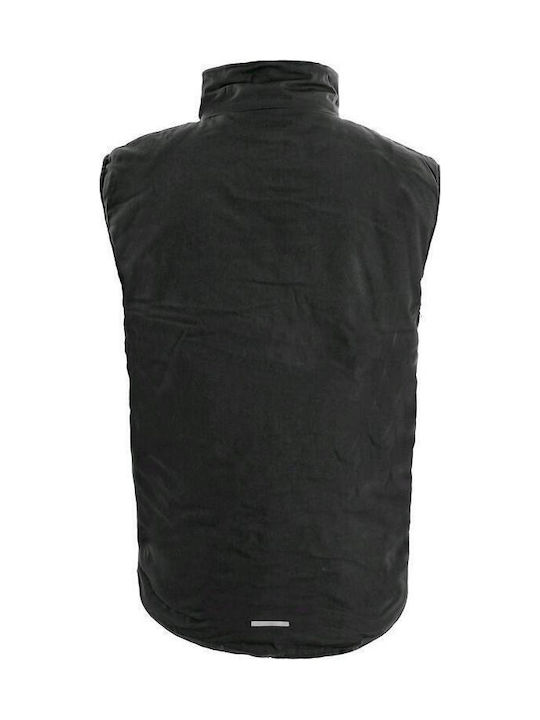 CXS Bărbați Vestă de siguranță cu benzi reflectorizante Negru CXS Bărbați Vestă de siguranță cu benzi reflectorizante Negru