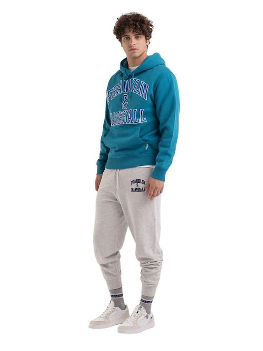Sweatshirt with Hood Blue