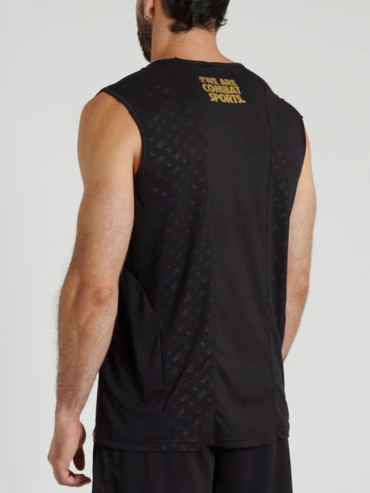 Leone 1947 Sleeveless Shirt ABX705 for Boxing Black
