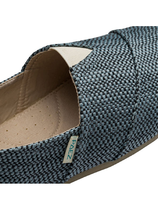 Stoff Herren Espadrilles in Schwarz Farbe