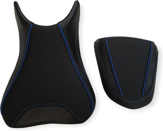 Suzuki Gsxr250 Anti-Slip Carbon Seat Cover Blue Stitching Red Logo Paiping
