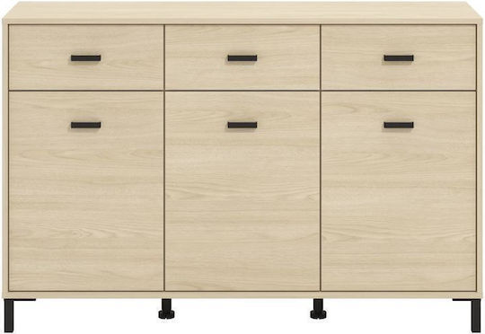 Bufet Arbela 3k3f3v Light Port Oak 138x40x90cm