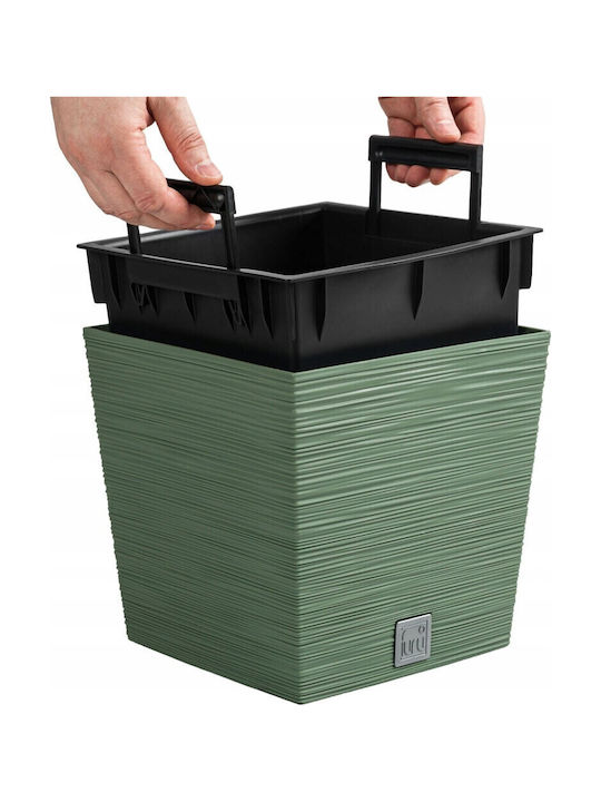 Prosperplast Саксия Зелен