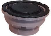 Black Metal Oil Can 3lt