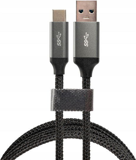 Montis USB 2.0 Kabel USB-C männlich - USB-A Schwarz 1m (KAB-USB-0000006)