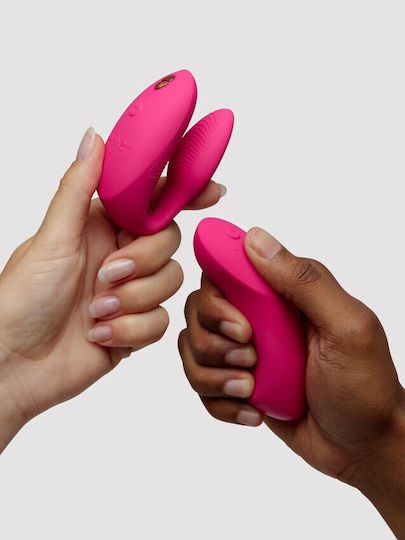 We-Vibe Chorus Pro Δονητής για Ζευγάρια με Απομακρυσμένο Έλεγχο Ροζ
