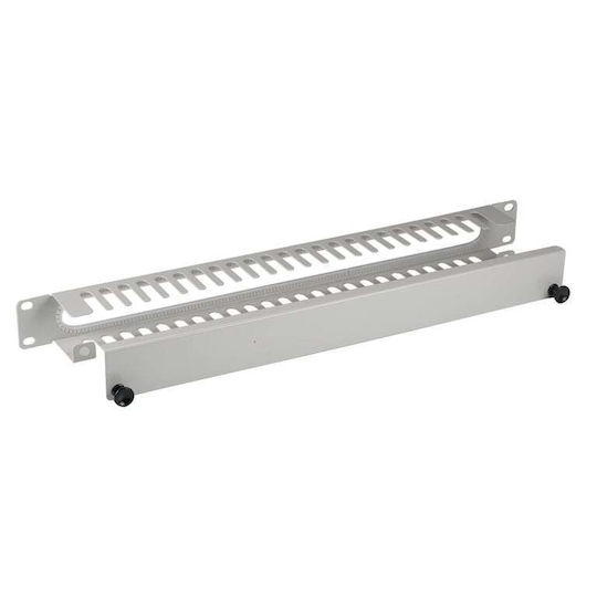 Zubehör Netzwerkschrank Efb 19" 1he Kabelmanagement Abdeckung Ral7035