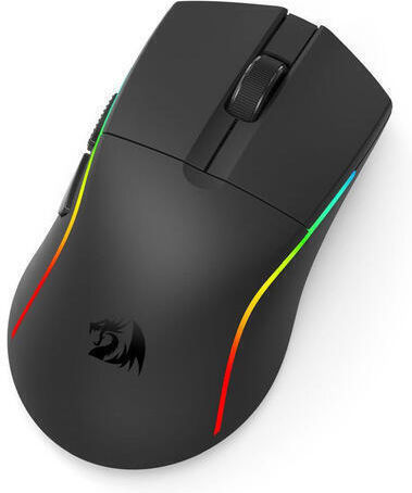 Redragon Deicide Lite Безжична RGB Геймърска Мишка 10000 DPI Черен