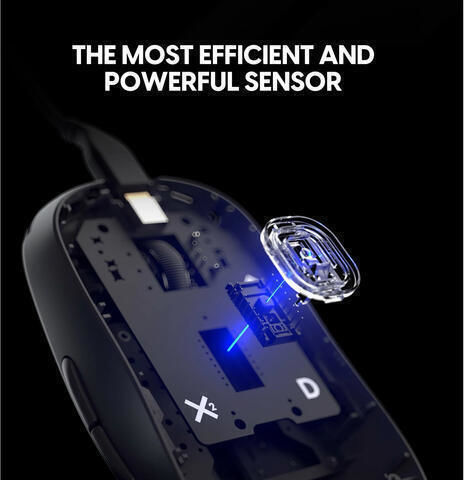 Pulsar X2 Medium Gaming Ποντίκι 26000 DPI Μαύρο