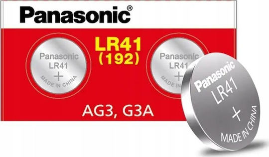 Panasonic Alkaline Watch Battery LR41 1.5V 1pcs