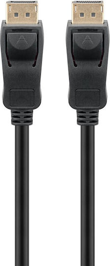 Goobay Cable DisplayPort male - DisplayPort male 2m Μαύρο (49959)