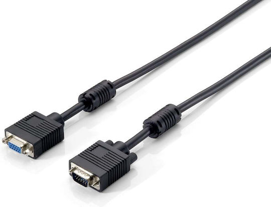 Equip Cablu VGA - VGA femelă Negru 20m (118806)