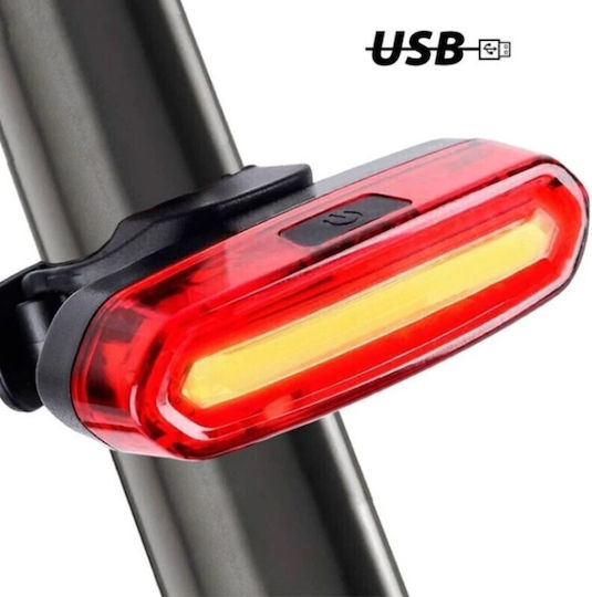Reîncărcabil Partea din spate Lumină Bicicletă