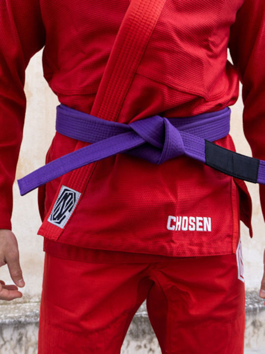 Chosen Ανδρική Στολή Brazilian Jiu Jitsu Κόκκινη
