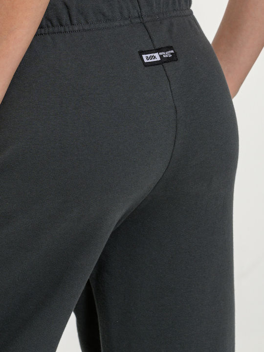 Hohe Taille Jogginghose Jogger Coal