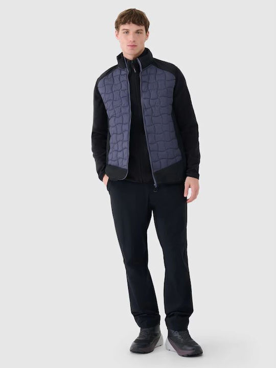 Ανδρική Ζακέτα Fleece Μαύρη