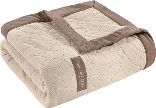 Cuvertură Avalon Crem 170x300 + Față De Pernă 42x42+3
