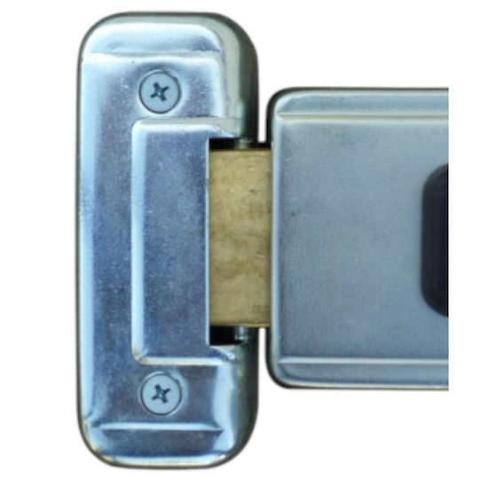 Viro Electric Lock V06 Strike Horizontal Installation Nickel Matte