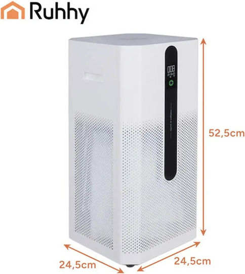 Ruhhy Ιονιστής / Καθαριστής Αέρα 35W για Χώρους 80m²