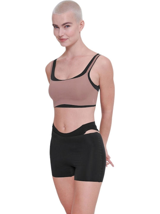 Feel 2.0 Γυναικείο Boxer χωρίς Ραφές Μαύρο