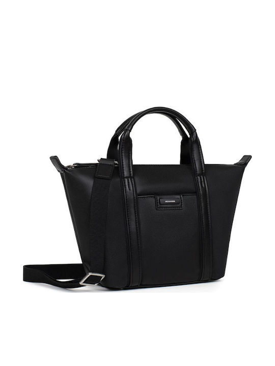 – Eleganz & Praktikabilität 29954 Damentasche Schultertasche Schwarz