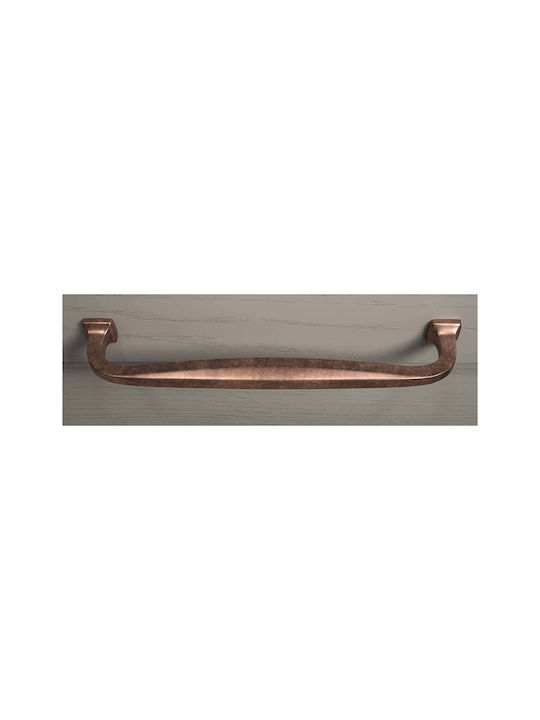 Giusti 752 Handle Furniture made of Metallic in Copper Color 111mm (Center Distance 96mm) 1pcs