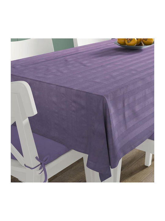 Dimcol Покривка за маса Памучна Lilac 140 Люляк 140x200бр