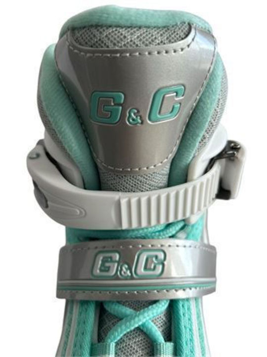 Grass & Co Inline Ролери Ролки Сив За деца