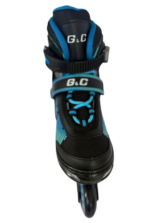 Grass & Co Inline Αυξομειούμενα Rollers Μαύρα Ενηλίκων Grass & Co Inline Αυξομειούμενα Rollers Μαύρα Ενηλίκων