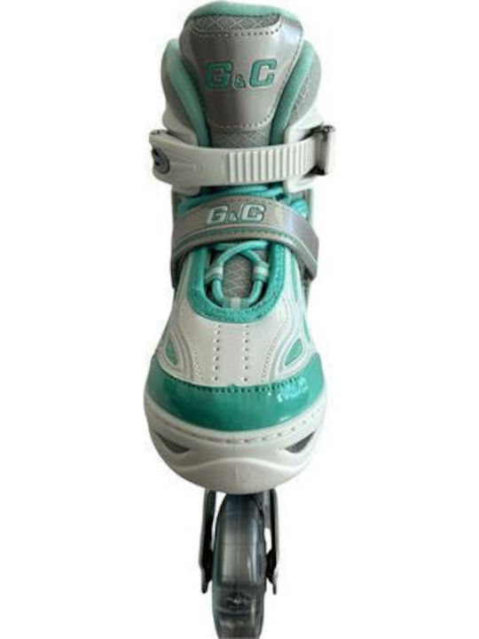Grass & Co Inline Αυξομειούμενα Rollers Γκρι Ενηλίκων/Παιδικά