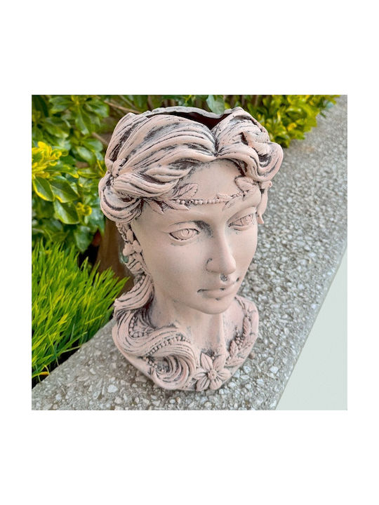 Velve Vază Decorativă Ecru 10cm 1buc