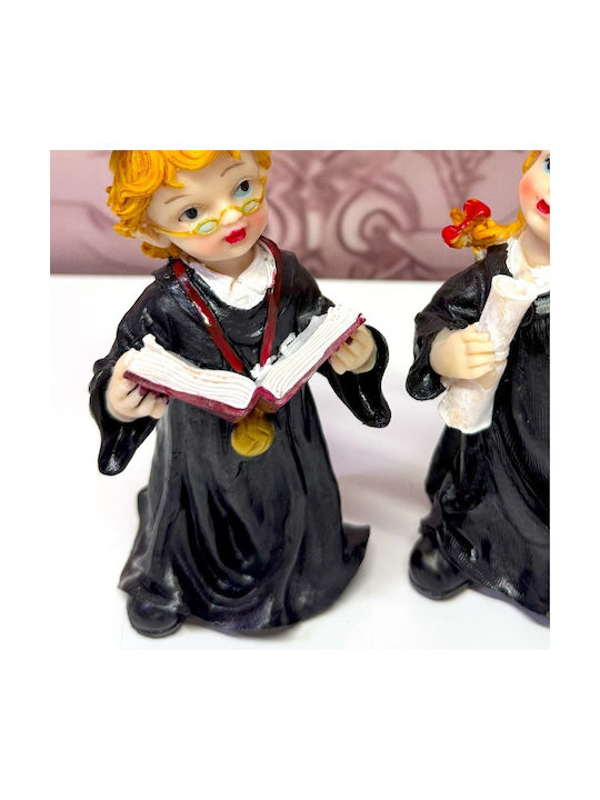 Velve Decorative Figure Polyresin 8x18x18cm
