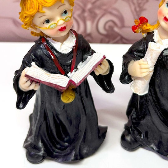 Velve Figurină Decorativă Din Polirosină 8x18x18cm